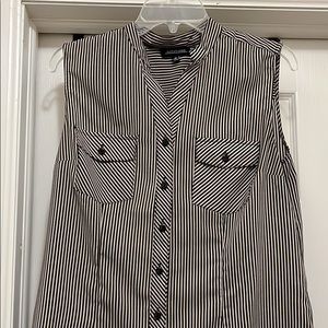 Medium button down top